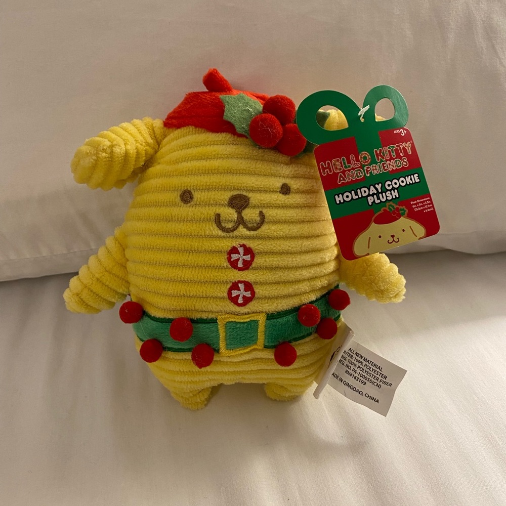6” Pompompurin Holiday Plush